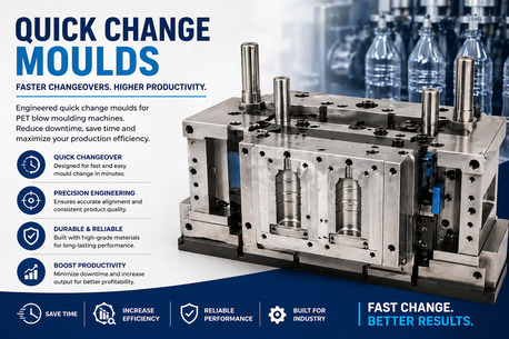 Pune, Business, Quick Change Moulds For PET Blow Moulding Machines | Save Time & Boost Productivity