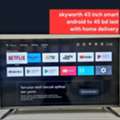 BHD 45,  43 Inch Andiod Smart Tv With Home Delivery 45 Bd Msg 3670 8372 Wts Ap No Call