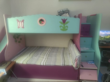 Riyadh, Furniture, SAR 450,  Bunk Bed With Slide