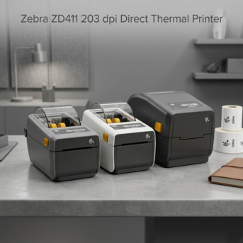 Auckland, Computers, NZD 749,  ZEBRA ZD411 203DPI Desktop Label Printer With BT & USB