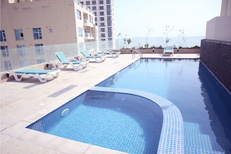 Juffair, Apartments, Flats, Houses & Villas, BHD 580/month,  Furnished,  3 BR,  140 Sq. Meter,  Luxury 3 Bedroom | Large Balcony | Great Facilities!! | In New Juffair