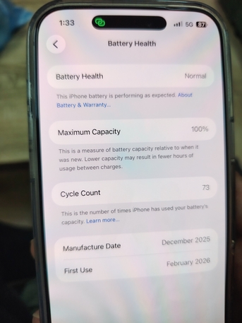 Dammam, Mobile Phones, SAR 4800,  Iphone 17Pro Max 256GB Silver 10/10