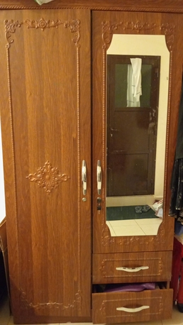 Manama, Furniture, BHD 25,  Bed And Mattress With Cupboard