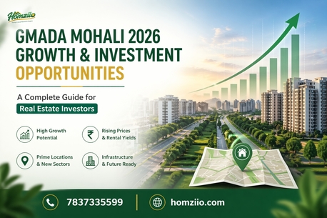 Chandigarh, Real Estate For Sale, INR 001,  3 BR,  1350 Sq. Meter,  RERA Approved 3 BHK Flat In Chandigarh | Homziio Luxury Apartments &ndash; Safe Investment