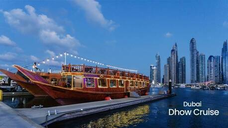 Dubai Marina, Travel, Dhow Cruise Dubai Marina Dinner &ndash; Luxury Night Cruise With Buffet & Live Shows