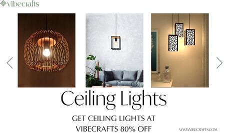 Noida, Household Items, INR 3599,  Premium Ceiling Lights By Vibecrafts