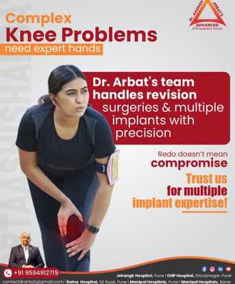 Pune, Health, Total Knee Replacement Surgeon In Pune  - Dr. Aashish Arbat