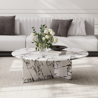 Oslo, Furniture, Premium Marmor Salongbord For Elegant Interi&oslash;r