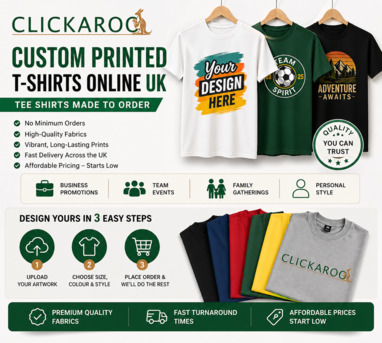 London, Business, Custom Printed T-Shirts Online UK - Tee Shirts Made To Order