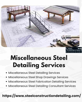 New York, Construction, Reliable Miscellaneous Steel Detailing Services In California.