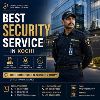 Kerala, Business, Looking For The Best Security Service In Kochi?
