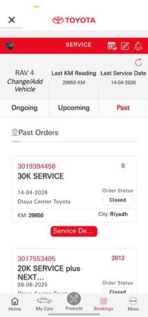 Riyadh, Vehicles, Cars & Trucks , SAR 102,  Toyota RAV 4 2.0 4x4,  2024,  Automatic,  30000 KM,  One Owner, Expat