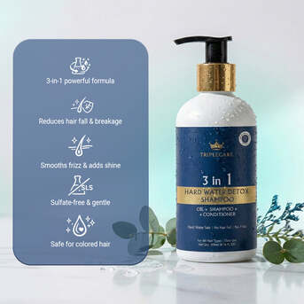 Haryana, Health & Beauty Items, INR 499,  Buy Best Anti Hard Water Shampoo Online &ndash; TripleCare