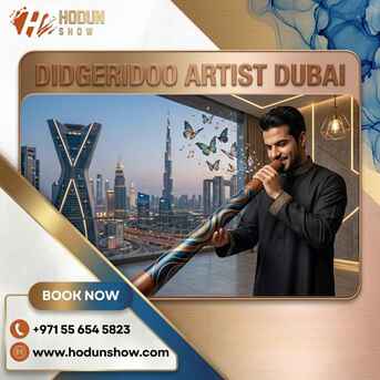 Dubai, Event Planning, Didgeridoo Artist Dubai Unique Sound Experience