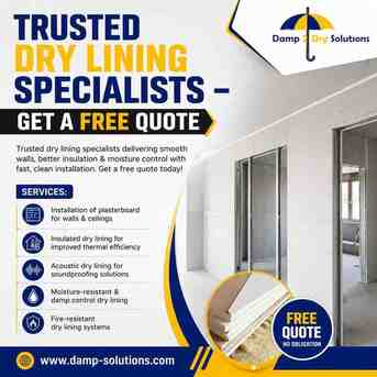 London, Construction, Professional Dry Lining Specialists Near You