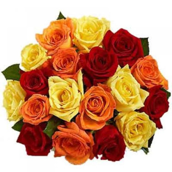Chennai, Items Wanted, Vibrant Blooms: 20 Mixed Roses In A Beautiful Bunch