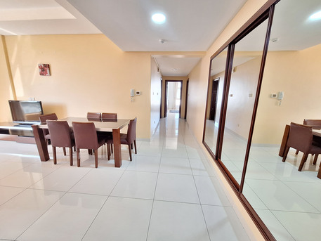 Mahooz, Apartments, Flats, Houses & Villas, BHD 450/month,  Furnished,  2 BR,  150 Sq. Meter,  Unlimited EWA | Superbly Furnished | Spacious | Closed Kitchen | Wifi & H/k Services | In