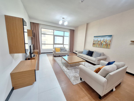 Juffair, Apartments, Flats, Houses & Villas, BHD 450/month,  Furnished,  2 BR,  140 Sq. Meter,  Gorgeous Flat | Spacious | Superbly Furnished | Closed Kitchen | Wifi & Hk Services