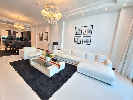 Juffair, Apartments, Flats, Houses & Villas, BHD 600/month,  Furnished,  2 BR,  160 Sq. Meter,  Superbly Furnished | Large Balcony | Wifi & Hk Services | Cpr Address | Near Juffair Mall