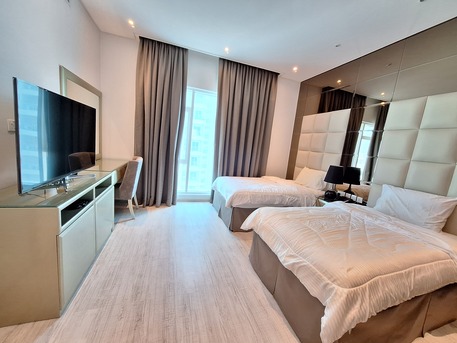 Juffair, Apartments, Flats, Houses & Villas, BHD 600/month,  Furnished,  2 BR,  160 Sq. Meter,  Superbly Furnished | Large Balcony | Wifi & Hk Services | Cpr Address | Near Juffair Mall