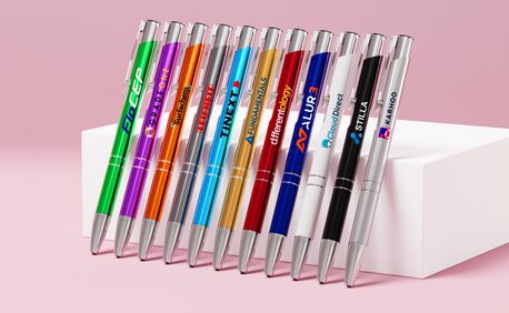 New York, Business, Custom Promotional Pens With Logo In Bulk | Branded Promo