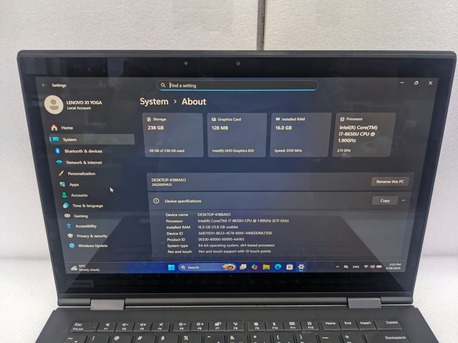 Riffa, Computers, BHD 133,  Lenovo X1 Yoga I7 8th Gen | 16GB RAM | Touch 2-in-1 + Pen | FREE AirPods ????