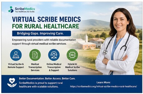 New York, Business, Virtual Scribe & Medical Transcription Services For Rural Healthcare