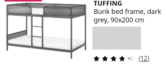 Al Nuzha, Furniture, SAR 450,  IKEA Bunk Bed 350SR & IKEA 4 Chair Dinning Table 100SR