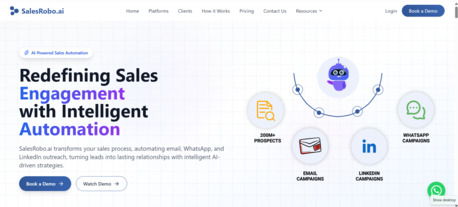 Mumbai, Business, SalesRobo.ai AI-powered Multi-channel Sales Automation For Lead Generation