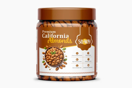 Mumbai, Food, INR 319,  Snack Smarter With Snakiy Premium California Almonds!