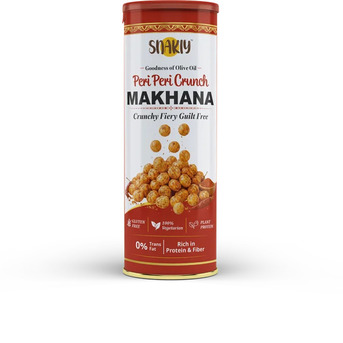 Mumbai, Food, INR 195,  Spice Up Your Snack Time With Snakiy Peri Peri Crunch Makhana!