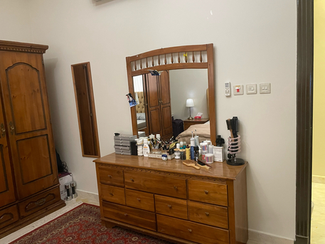 Riyadh, Furniture, SAR 3000,  Premium American Bedroom Set & Solid Wood 5-Door Wardrobe