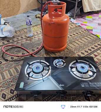 Riyadh, Household Items, SAR 300,  Sale For Gas Stove And Cylinder