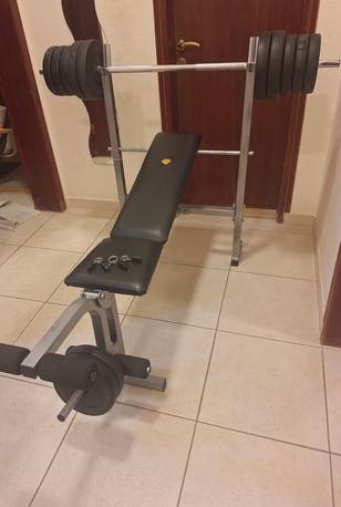 Khobar, Sporting Goods, SAR 400,  Sport Bench / Dumbell Set/ Legs Machine