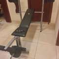 SAR 400,  Sport Bench / Dumbell Set/ Legs Machine