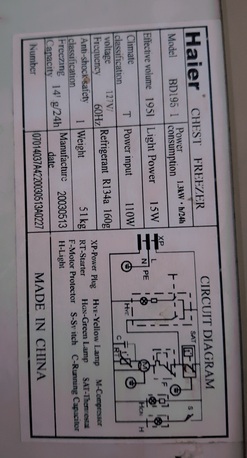 Al Ghubayrah, Appliances, SAR 450,  Haier Deep Freezer (110V)