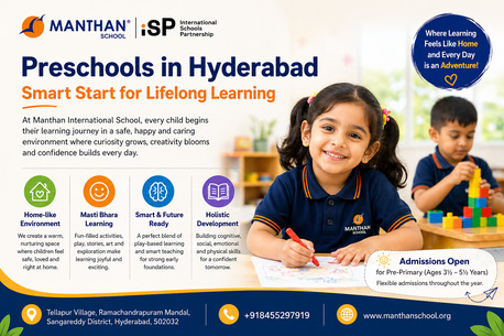 Hyderabad, Education, Preschools In Hyderabad | Smart Start For Lifelong Learning