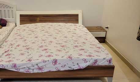 Riyadh, Furniture, SAR 199,  King Size 180x200 Cms Bed Frame With 2x Solid Slatted Bases