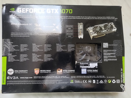 Al Malaz, Computers, SAR 450,  8GB Graphics Card GTX 1070 Over Clock Edition
