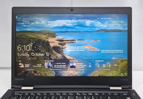 Manama, Computers, BHD 93,  LENOVO X1 Carbon Core I7 6th Gen Laptop Same Like New 14" HD Screen (Free Bag & Mouse)