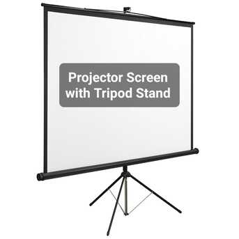 Manama, Computers, BHD 29,  New Box Pack Projector Screen 60",100",120" Tripod Stand/Wall Mounted Electric With Remote