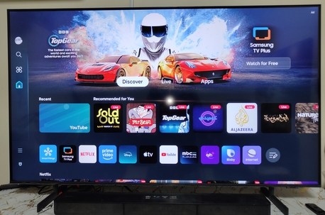 Khobar, Electronics, SAR 1100,  Samsung 55 Inches 4K Smart LED TV In Excellent Condition