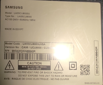 Khobar, Electronics, SAR 1100,  Samsung 55 Inches 4K Smart LED TV In Excellent Condition