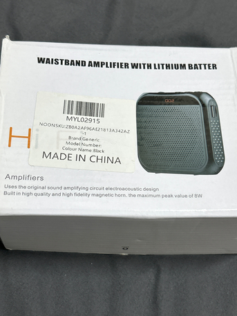 Riyadh, Electronics, SAR 20,  HiFi Waistband Amplifier With Lithum Batter