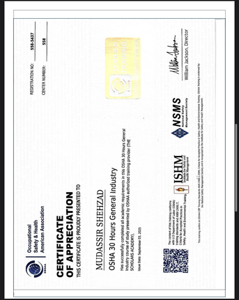Riyadh, Job Seekers, Safety Officer