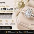 Trending Now: Bezel Emerald Cut Engagement Ring &ndash; Sleek & Secure