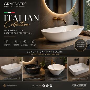 New Delhi, Household, Luxury Italian Bathroom Collection | Premium Sanitaryware For Modern Homes