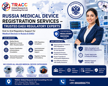 Gurugram, Medical, Russia Medical Device Registration Services &ndash; Trusted EAEU Regulatory Experts