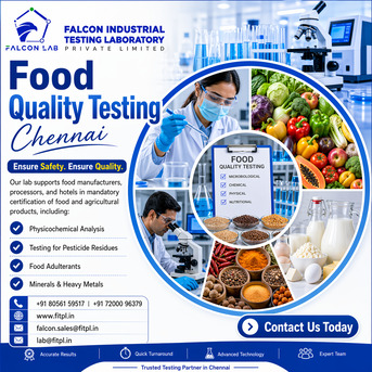 Chennai, Business, Why Food Quality Testing In Chennai Is Essential For Safe And Reliable Food