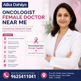 New Delhi, Health, Oncologist Female Doctor Near Me | Dr Alka Dahiya